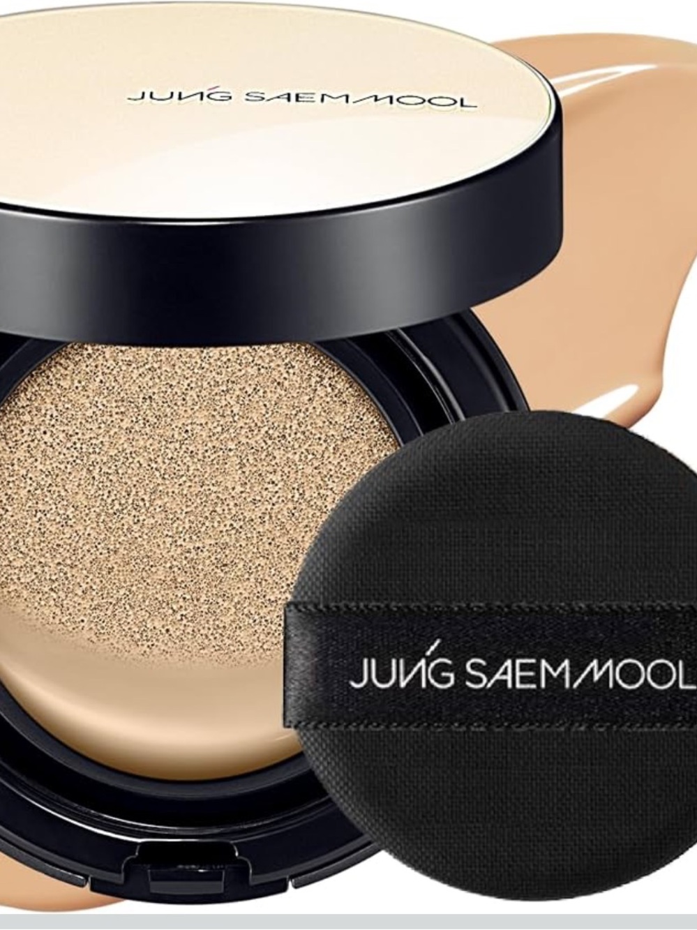 JUNG SAEM MOOL Essential Skin Nuder Cushion | Natural Finish 22W Sand